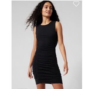 Athleta Stella Black Dress size XS NWT
